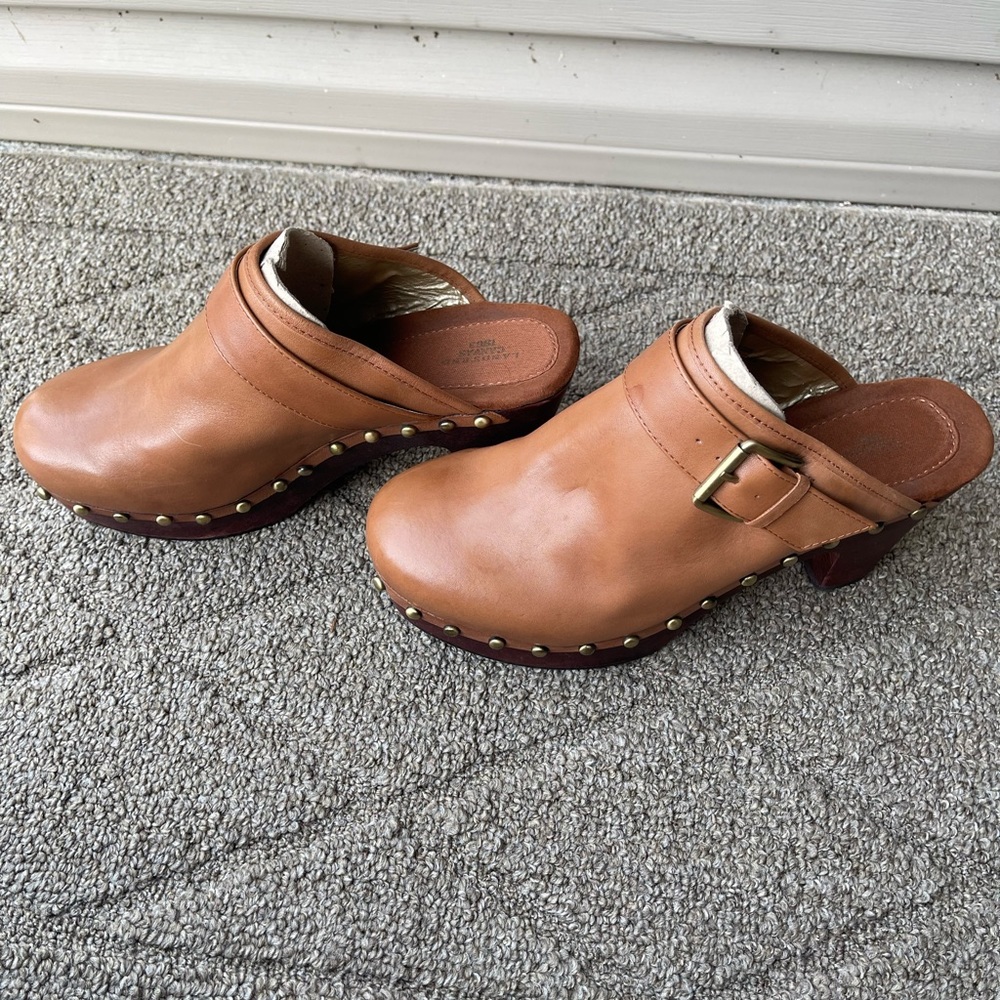 Land’s End Leather Clog